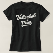 Camiseta personalizada para mamá de voleibol con n