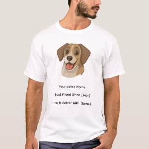 Camiseta personalizada para mascotas – Sube la fot