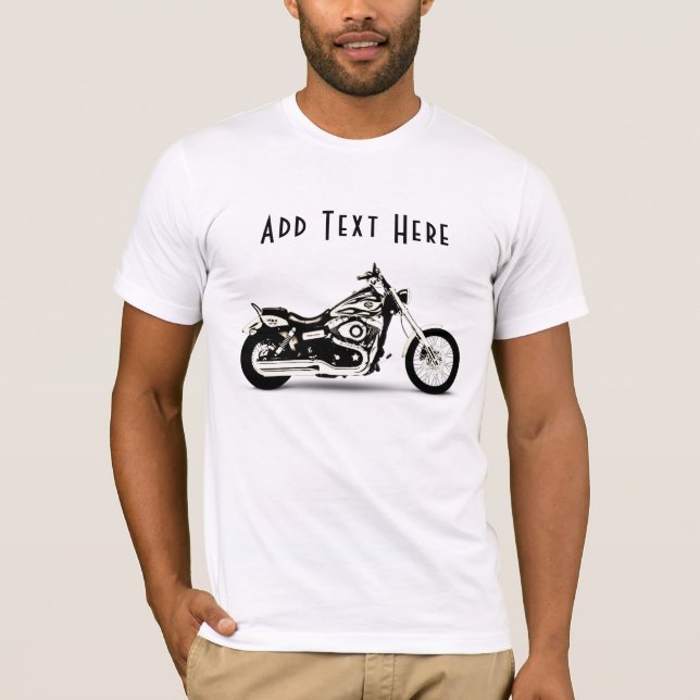 Camiseta personalizada para motociclistas (Anverso)