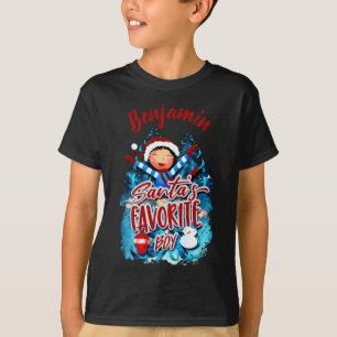 Camiseta personalizada para Navidades de niños