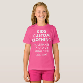 Camiseta personalizada para NIÑAS - WOW ROSA