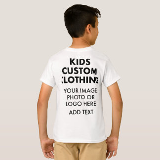 Camiseta personalizada para NIÑO - BLANCA