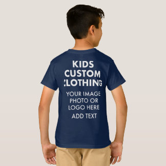 Camiseta personalizada para NIÑOS - AZUL MARINO