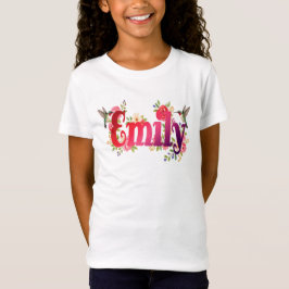 Camiseta personalizada para niños Emily