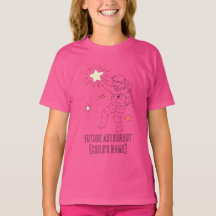 Camiseta personalizada para niños 'Futuro Astronau
