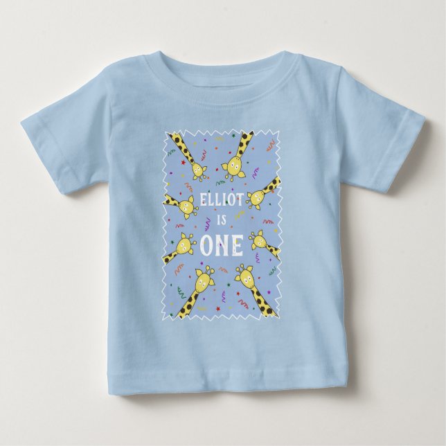 Camiseta personalizada para niños o niños pequeños (Anverso)
