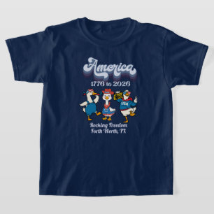 Camiseta Personalizada para Niños Rocking Freedom