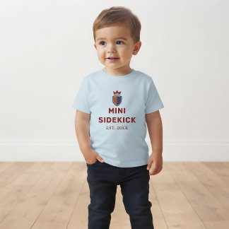 Camiseta personalizada para padre e hijo a juego