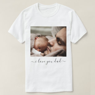 Camiseta personalizada para papá con texto - Te qu