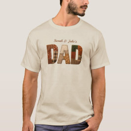 Camiseta personalizada para papá - Regalo para niñ