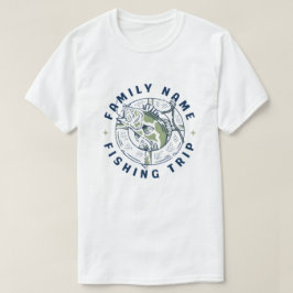 Camiseta Personalizada para Paseo de Pesca Familia