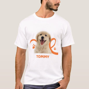 Camiseta personalizada para perro Nombre de perr