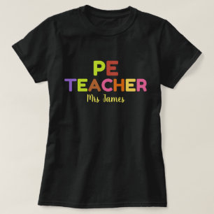 Camiseta personalizada para profesor de educación
