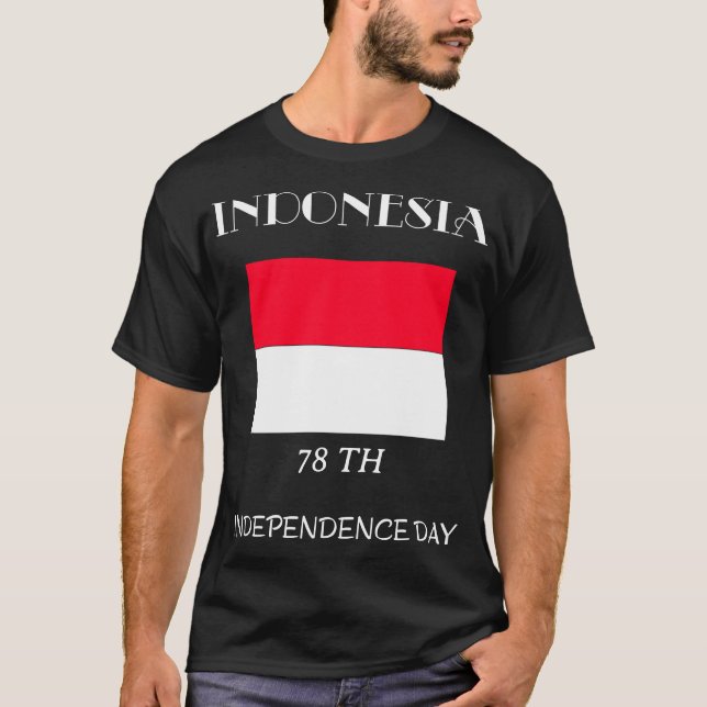 Camiseta personalizada por el Día de la Independen (Anverso)