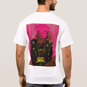 Camiseta personalizada Punk rosa 717 AR-45