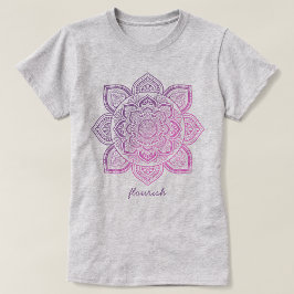 Camiseta personalizada Rosaline Mandala