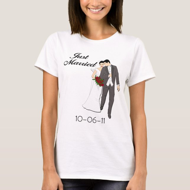 Camiseta personalizada solo casada (Anverso)