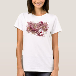 Camiseta personalizada Statement Pink WINE WITH ME