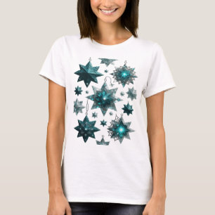Camiseta personalizada Statement Silver BLUE STAR 