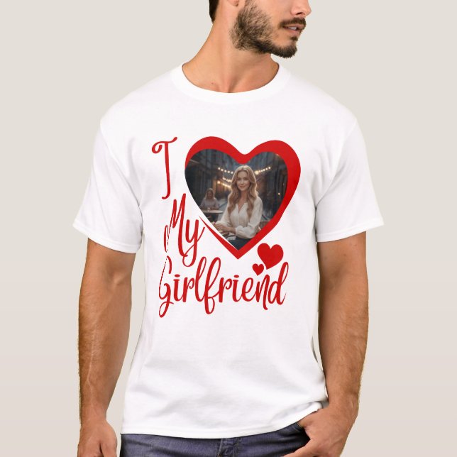 Camiseta Personalizada Te Amo Novia (Anverso)