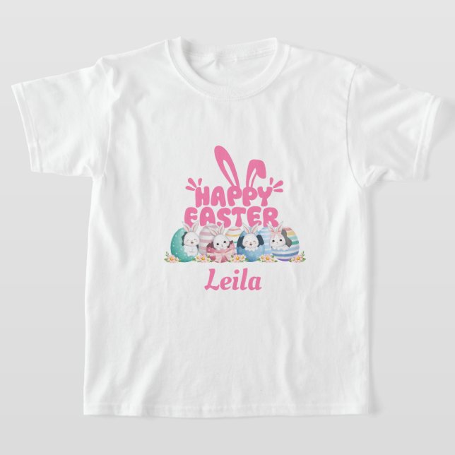 Camiseta Personalizada Temática de Pascua para Niñ (Distribución)