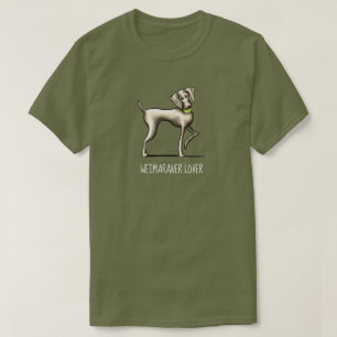 Camiseta personalizada Weimaraner Lover