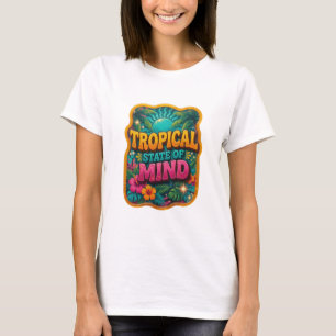 Camiseta personalizada WITTY ORANGE ESTADO TROPICA