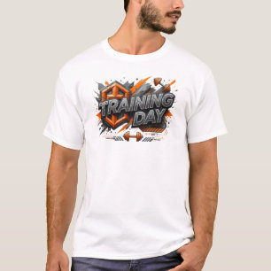 Camiseta personalizada Witty Orange TRAINING DAY