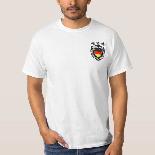 Camiseta Personalizada y personalizada Alemania Sport Jerse (Anverso)