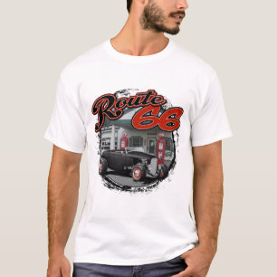 Camiseta Personalizado 1932 de la ruta 66