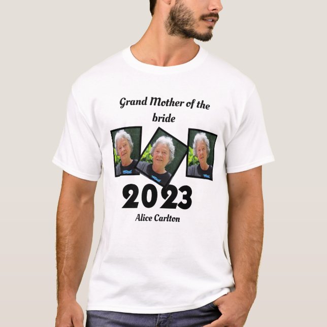 Camiseta Personalizado 2023 Gran Madre de la foto (Anverso)
