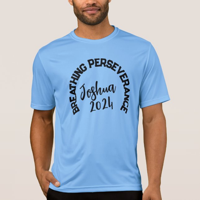 Camiseta Personalizado "2024 Perseverancia Respiratoria" (Anverso)