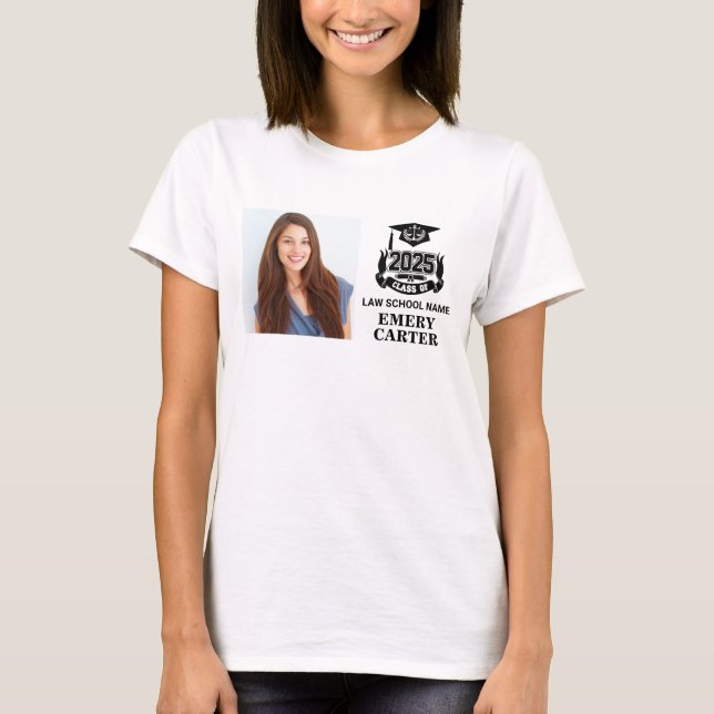 Camiseta Personalizado 2025 Facultad de Derecho de Foto de  (Anverso)