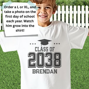 Camiseta Personalizado 2038 Retorno a la escuela