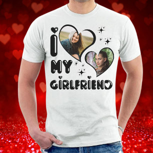 Camiseta Personalizado 2 foto Amo a mi Personalizado novia