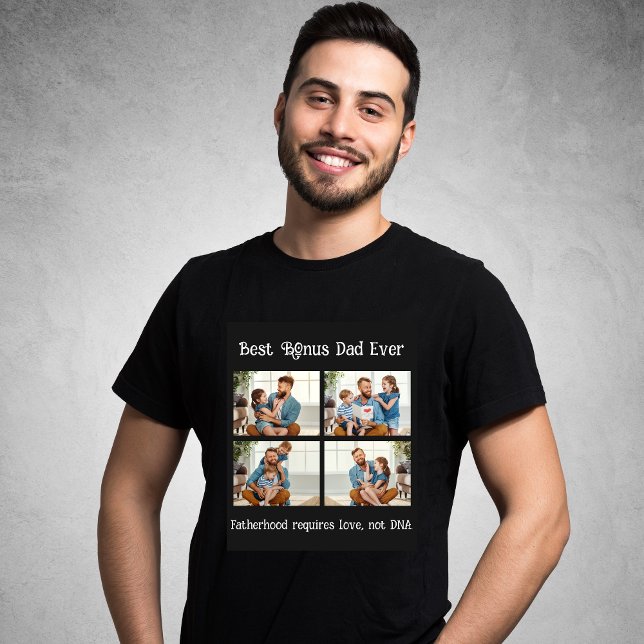 Camiseta personalizado 4 collages de fotos bonificación del (Subido por el creador)