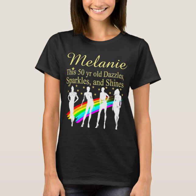 CAMISETA PERSONALIZADO 50 CUMPLEAÑOS DIVA T SHIRT (Anverso)