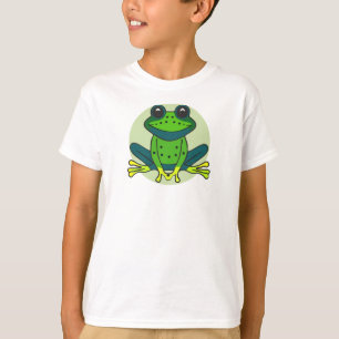 Camiseta Personalizado-74742 de rana verde