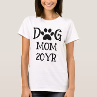 Personalizado adorable perro amante paw impresión 