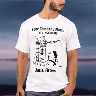 Camiseta Personalizado Aerial Fitter