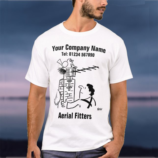 Camiseta Personalizado Aerial Fitter (Subido por el creador)