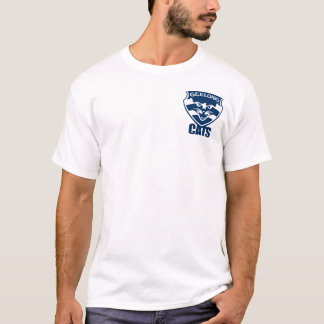 CAMISETA PERSONALIZADO AFL GEELONG FOOTBALL CLUB T-SHIRT