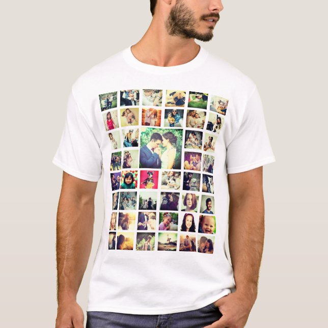 Camiseta Personalizado agrega tu propia foto (Anverso)