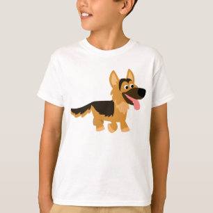 Camiseta Personalizado alemana de pastores de perr