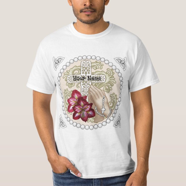 Camiseta personalizado Amaryllis Rosary (Anverso)