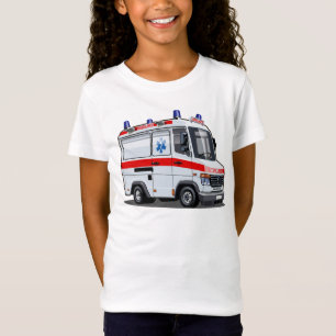 Camiseta Personalizado Ambulance Car