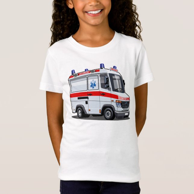 Camiseta Personalizado Ambulance Car (Anverso)