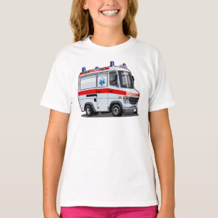 Camiseta Personalizado Ambulance Car