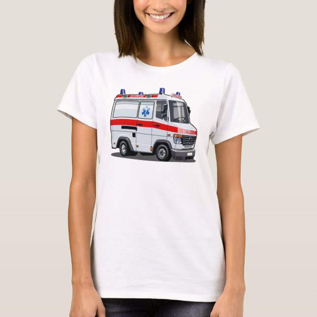 Camiseta Personalizado Ambulance Car (Anverso)
