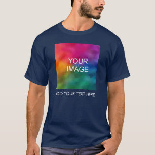 Camiseta Personalizado añada tu imagen de texto foto de los